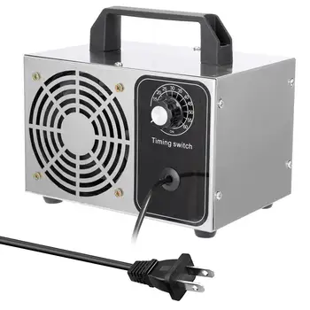 

EU US 110V/220V 24g/H Ozone Generator Ozonator Air Purifier Air Cleaner Deodorizer Ozone Disinfection Machine Timing Control