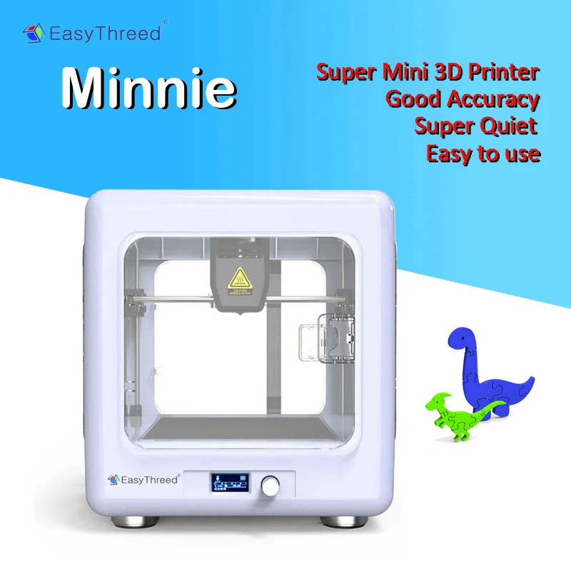 Easythreed Минни мини 3d принтер с экраном для детей потребительский подарок