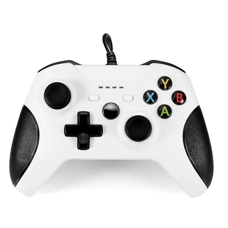 White USB проводной контроллер для microsoft Xbox One контроллер геймпад для Xbox One для Windows PC джойстик - Цвет: White