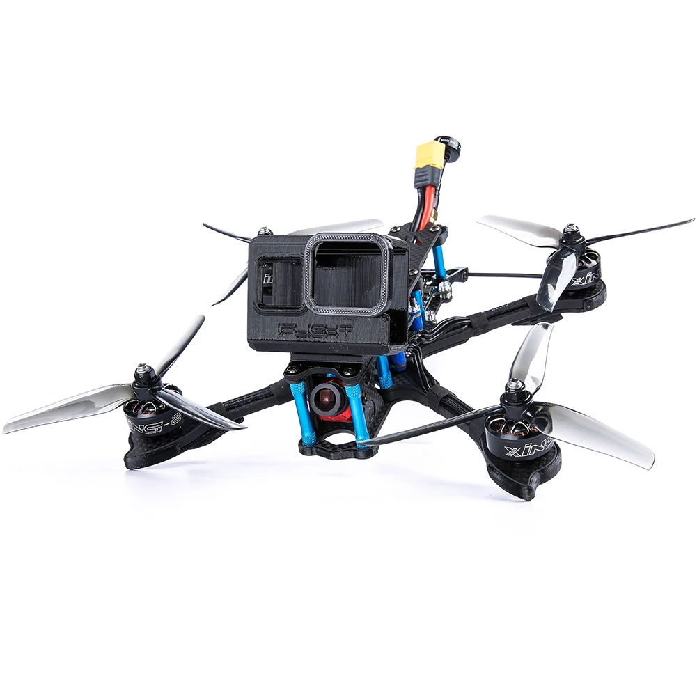 Дрон iFlight Cidora SL5-E 215 мм 5 дюймов 4S 6S FPV с sucex-E F4 с 45А 4 в 1 ESC Стек/XING-E 2207 2750 КВ/кв