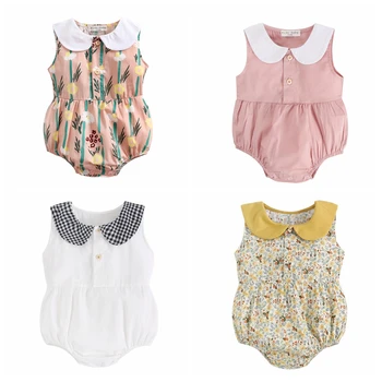 Baby Girls Cotton Bodysuits