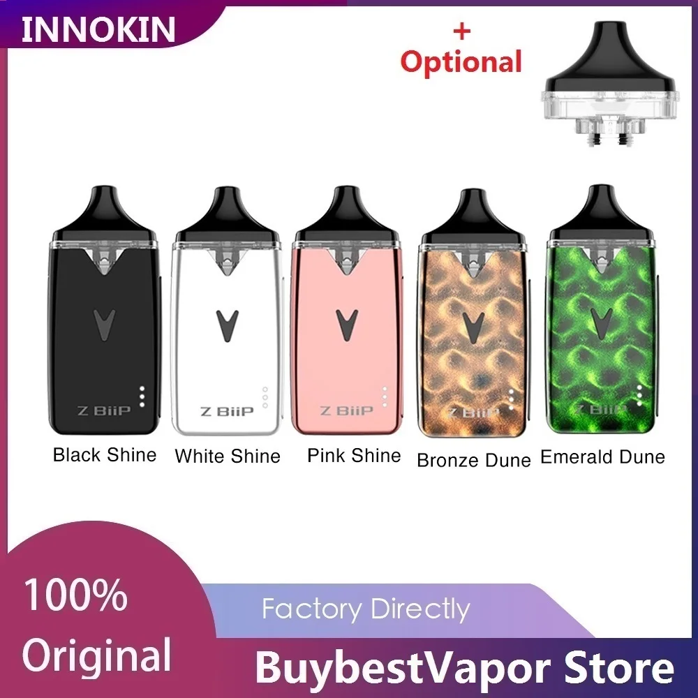 Оригинальная платформа Innokin Z Biip Pod Vape набор с 1500 мАч Buil in батареей и 2 мл Capacity System VS