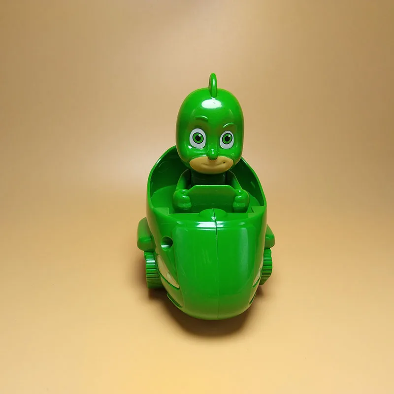 C PJ Маски вождения Модель персонажа игрушка PJ маска автомобиль Jouet Juguete Oyuncak Catboy Owlette Gekko фигурки Аниме игрушечные для детей S31 - Цвет: C