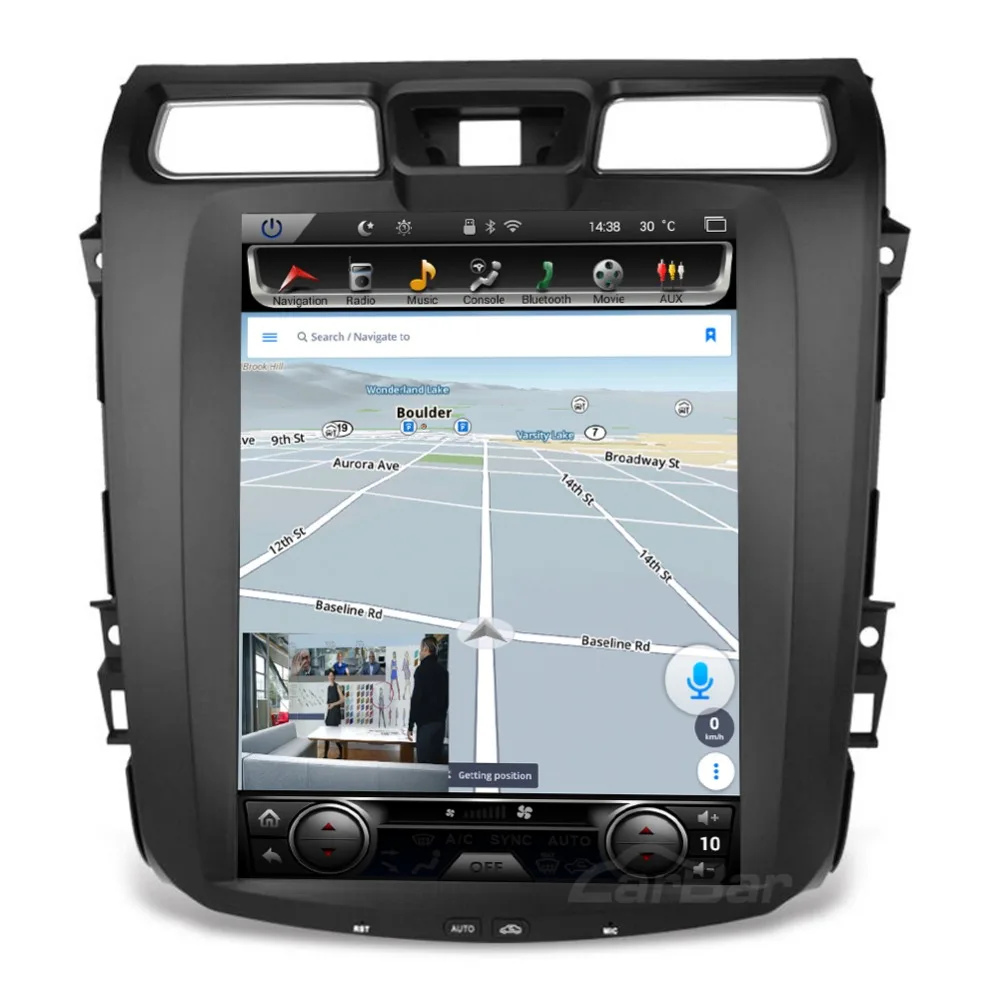 12 1 &quotвертикальный огромный экран 1280*800 Android автомобильный DVD GPS навигация радио