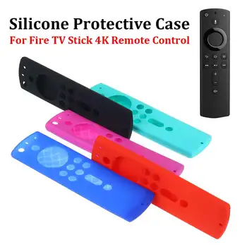 

Remote control protective sleeve Protective Sleeve for Fire TV Stick 4K Dustproof Silicone Remote Control Covers Colors Option