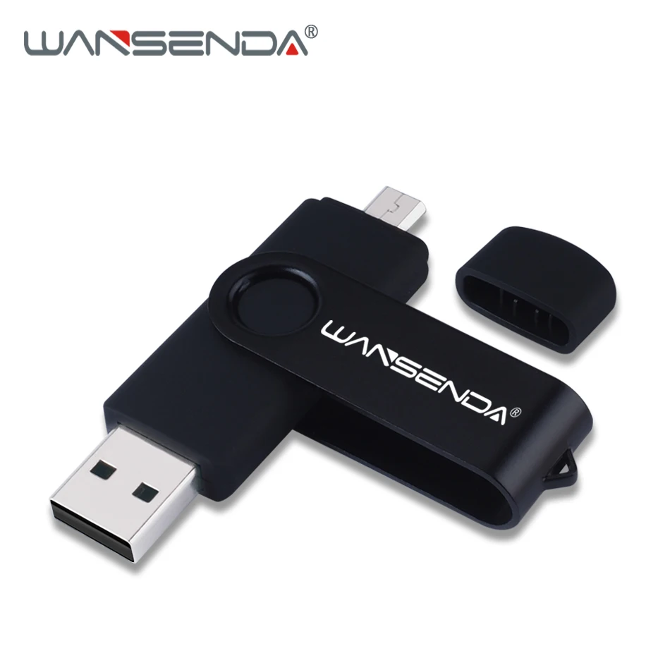 WANSENDA металлический USB флэш накопитель 128 ГБ 256 Гб OTG 64 32 16 Pendrive 2 0 карта памяти для