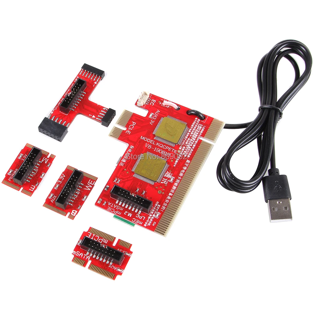 USB/PCI/PCIE/MiniPCIE/LPC/EC компьютерная материнская плата диагностический анализатор карта-тестер для ПК ноутбук и смартфон