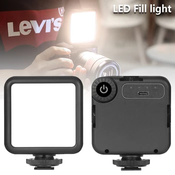 

VL49S Mini RGB LED Video Light 2000mAh Portable Pocket Photographic Lighting Vlog Fill Light Smartphone DSLR SLR Lamp