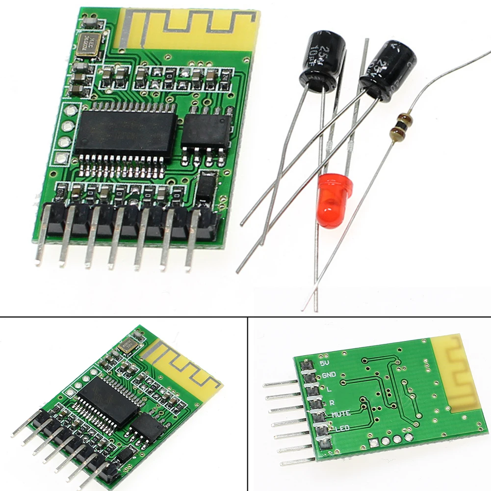 5v модифицированный усилитель мощности аудио модуль Bluetooth шаблон DIY 4 0