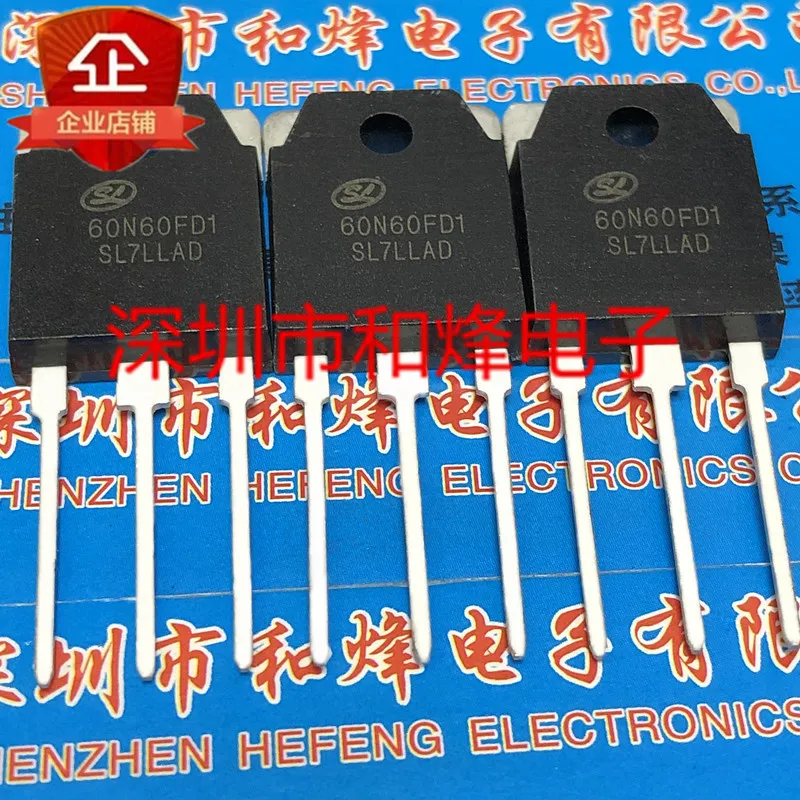 100% новый и оригинальный 60N60FD1 SGT60N60FD1PN TO-3P 600V 60A | Электроника