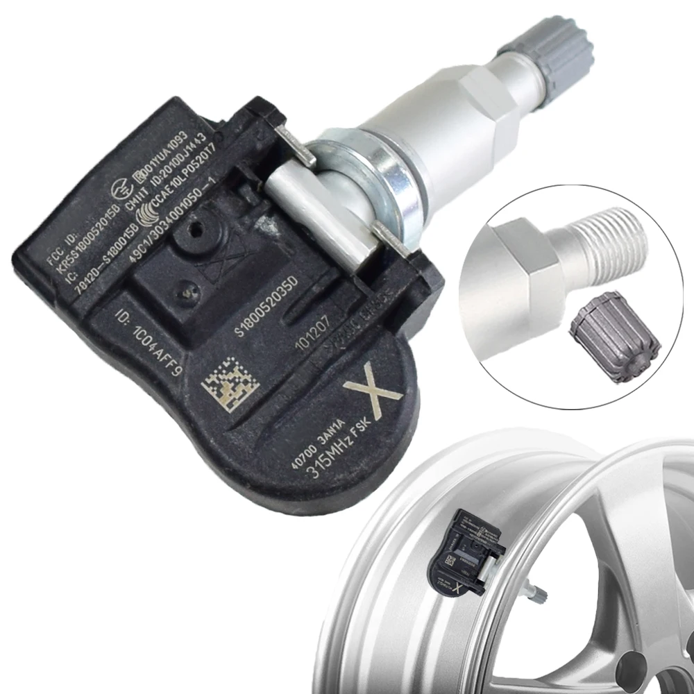 

Car TPMS 315Mhz New Tire Pressure Monitoring Sensor For Nissan Juke Cube Versa Leaf Sentra Versa Note 40700-3AN1A