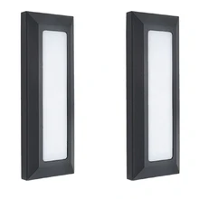 Уличный светодиодный светильник для лестницы, открытый водонепроницаемый Встроенный ступенчатый светильник, настенный светильник, мостовой светильник, подвесной светильник, дорожный светильник, алюминиевый