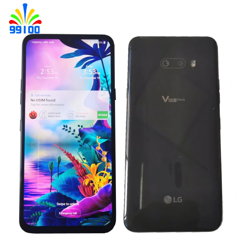 LG/V50 ThinQ/5G/韓国版/まあまあ美品/傷あり