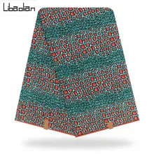 Настоящий голландский воск африканская ткань Высокое качество Африканский принт восковая ткань Новинка хлопок Оригинальная Ткань Анкара F911-28