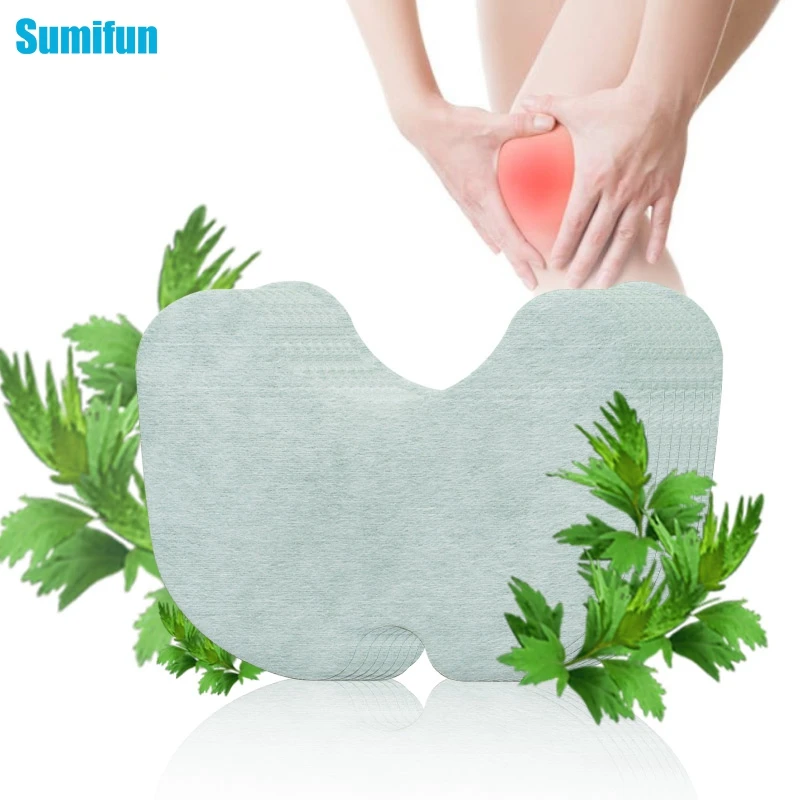 

6/12/24pcs Knee Plaster Sticker Wormwood Medical Patch Chinese Joint Ache Pain Relieving Plaster Rheumatoid Arthritis C1833