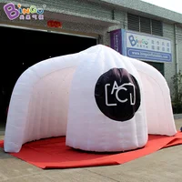 Free Shipping 5x3.6x2.5 Meters Double Door Inflatable Photo Booth / Portable Enclosure Tent - BG-T0104 2