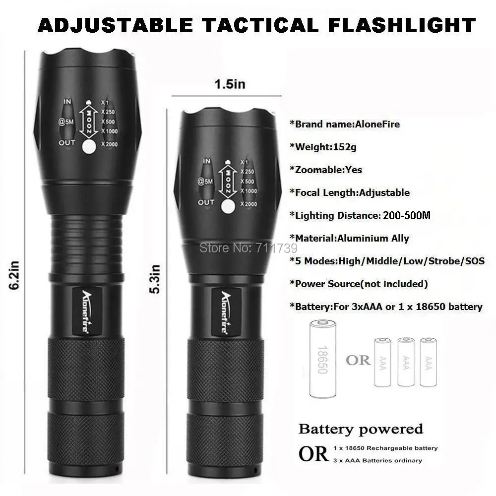 Alonefire G700-C светодиодный фонарик Ультраяркий фонарь T6/L2/V6 кемпинг свет USB Перезаряжаемый водонепроницаемый масштабируемый Велосипедный свет