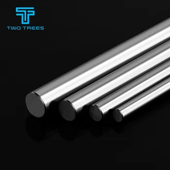 

2pcs Optical Axis 300 330 350 380 400 500 600mm Smooth Rods 8mm Linear Shaft Rail 3D Printers Parts Chrome Plated Guide Slide