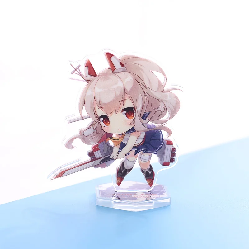 07 Аниме HMS Laffey Единорог Ayanami Yudachi Nagato Kaga Косплей настольная фигурка на акриловой подставке модель тарелка Декор Рождественский подарок - Цвет: 07