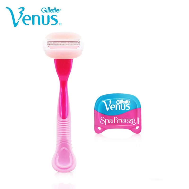 

Razor Gillette Venus Spa Breeze Shaver Razors Machine for shaving + 2 Razor Blades