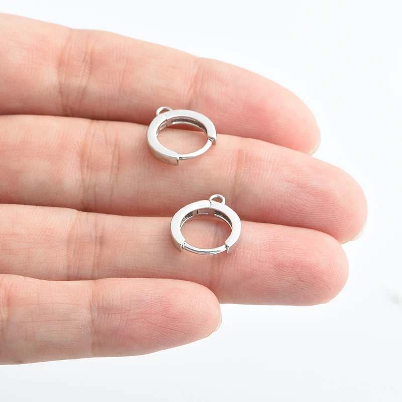 Gold Hoop Earring Hooks for DIY Handmade Jewelry and Accessories Wholesale