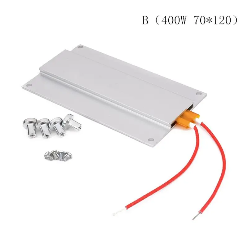 AC 220V алюминиевый светодиодный прибор для удаления нагревательной пластины PTC паяльный чип для удаления сварного BGA паяльной шаровой станции сплит-пластины qiang - Цвет: Серый