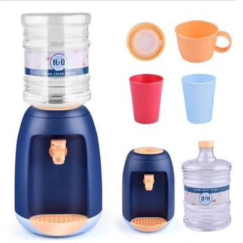 

Kids Mini High Simulation Water Dispenser Set Toy Drinking Fountain Educational Interactive Pretend Play Furniture Toys Kid Gift