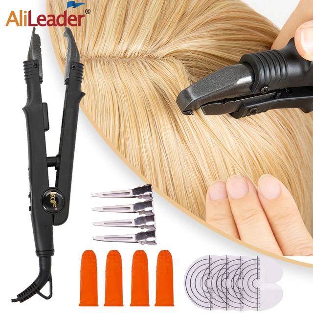 Variable Constant Heat hair extension iron Keratin Bonding Tools  Professional fusion Heat connector machine hair extension kit - AliExpress