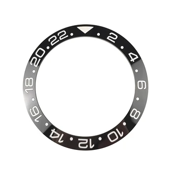 

New 40mm GMT Black High Quality Ceramic Bezel Insert For GMT MASTER II Style Men's Watches