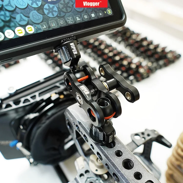 Расширение камеры Magic Arm для Canon Nikon sony A7 A6400 DSLR 360 градусов бабочка кронштейн ручка монитор адаптер держатель