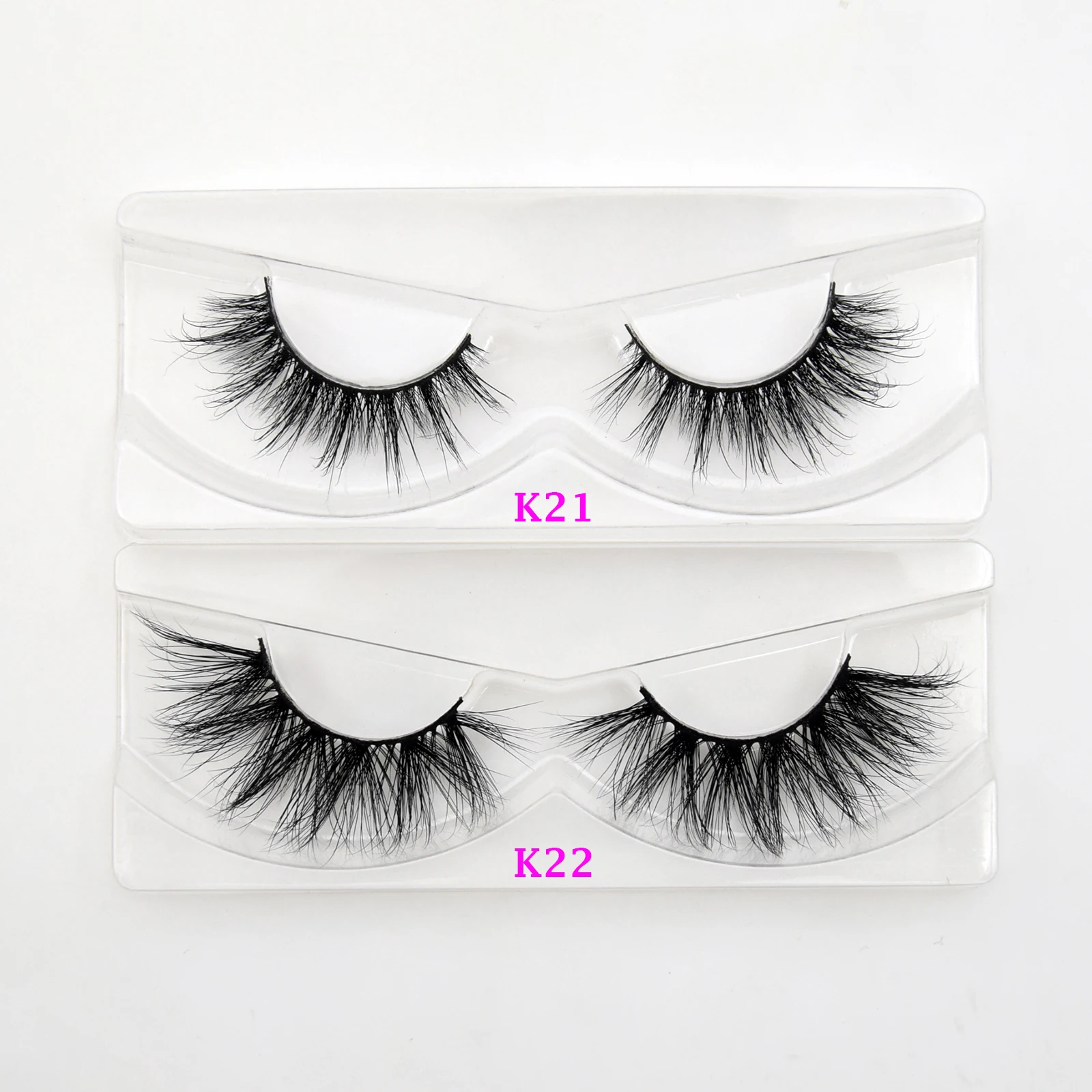 Visofree 25 pairs/lot Eyelashes Mink Eyelashes Crisscross Dramatic 3D Mink Lashes Volume Long False Eyelashes Handmade Lashes