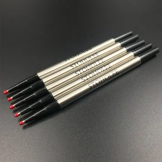 5 PCS Black Refill for Roller Ball Pen Top Quality Gel Pen Cartridge Replaceable Refills 2 orders