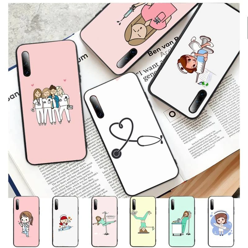 waterproof phone bag Medicine Doctor Nurse Phone Case For Samsung Galaxy A21S A31 A30S A32 A20RE A51 A52 A71 5G A72 A70 A80 A91 S10 Lite Cover bellroy case