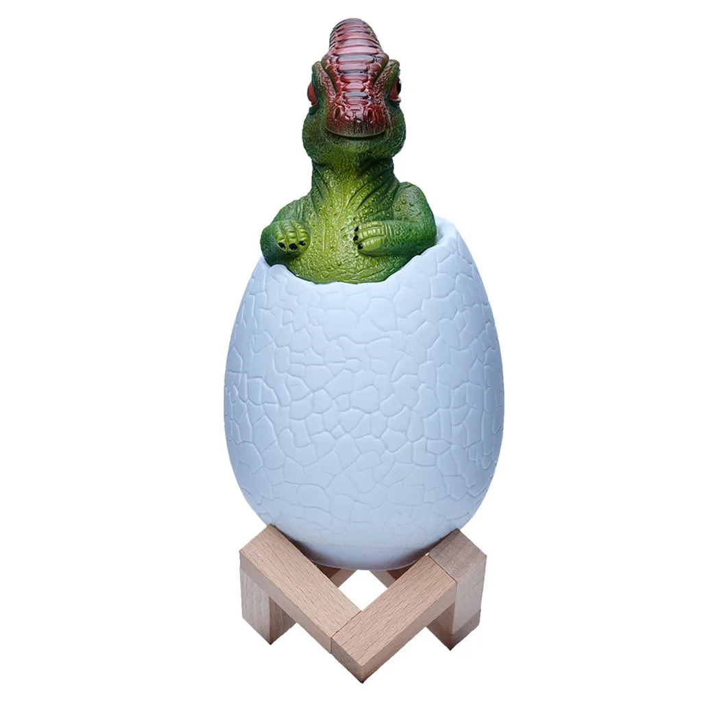 3D Dinosaur Light Night Light Rechargeable 3 Color Control Light 16 Color Change Light Remote Control Bedside Lamp Table Lamp