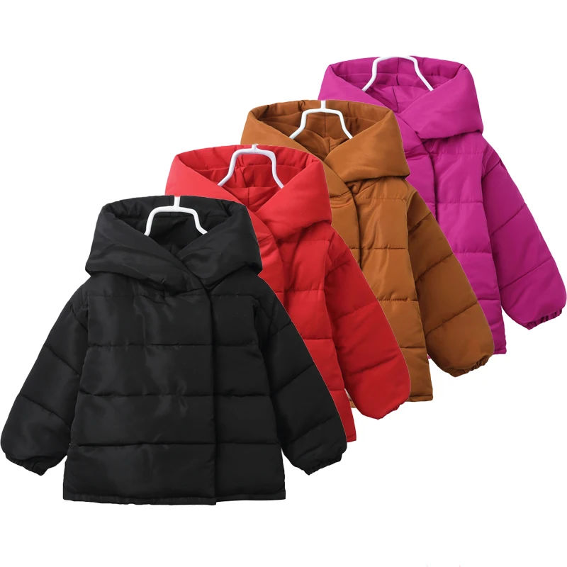 

2019 winter item girl and boy parkas casual design