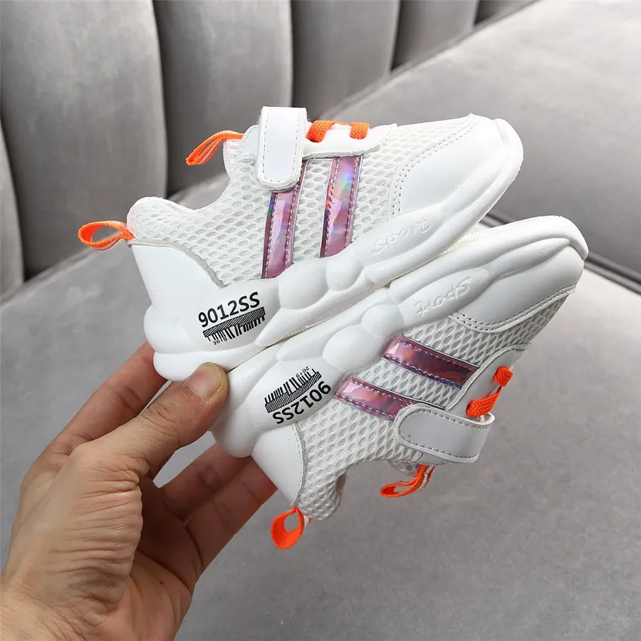 kids sneakers girls boys sports shoes non-slip football basket  shoes kids breathable krampon futbol orjinal #40J30 (10)