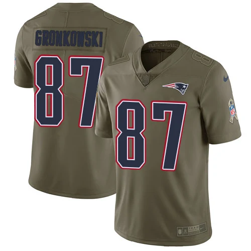 AS PICTURE Быстрая, Мужская Новая Англия, Rob Gronkowski camo PATRIOTS jersey - Цвет: AS PICTURE