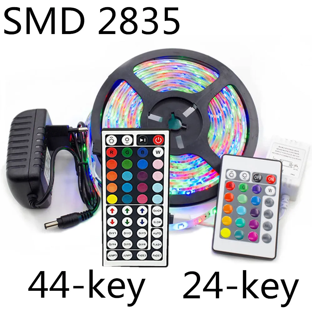 5 м 10 15 светодиодный полосы светильник SMD 2835 DC 12V RGB s лента Водонепроницаемый