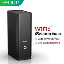 EDUP – routeur de jeu wi fi 6 sans fil AX1800, wi fi double bande 1800G/5Ghz, débit Gigabit, avec LAN WLAN, wi fi 2.4 mb/s