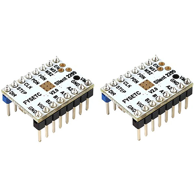 2 шт. шаговый драйвер двигателя TMC2209 V3.0 Stepsticks Mute Driver 256 Ministeps ток 2.8A пик части 3d принтера