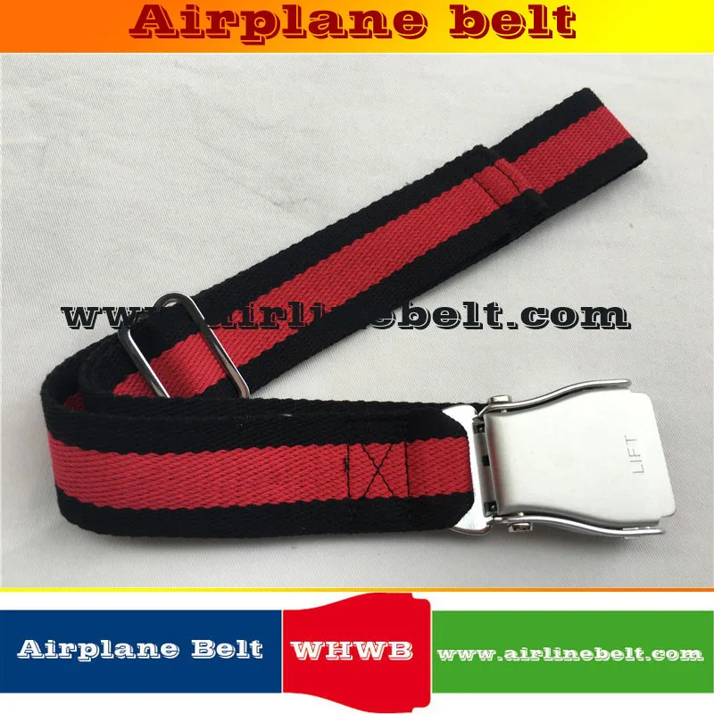 5 Модные узоры холщовый пояс/джинсовый ремень серебряный металлический самолет пряжка ремня безопасности с различными цветные полоски красота - Цвет: 5