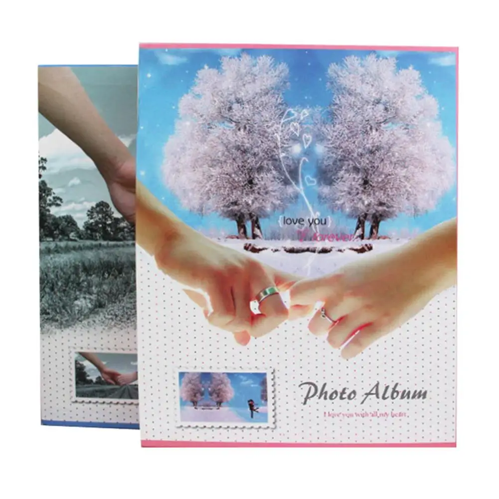 

Photo Album 200 Pages Icture Storage Frame Large Capacity Memory Albums For Wedding Gift Valentine's Day Present