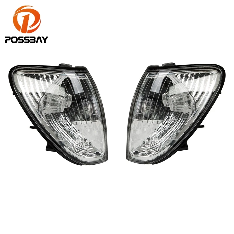 Posbay 1 пара Сменный угловой автомобильный светильник s без ламп подходит для LX470 1998-2007 автомобильный светильник в сборе аксессуары ширина светильник