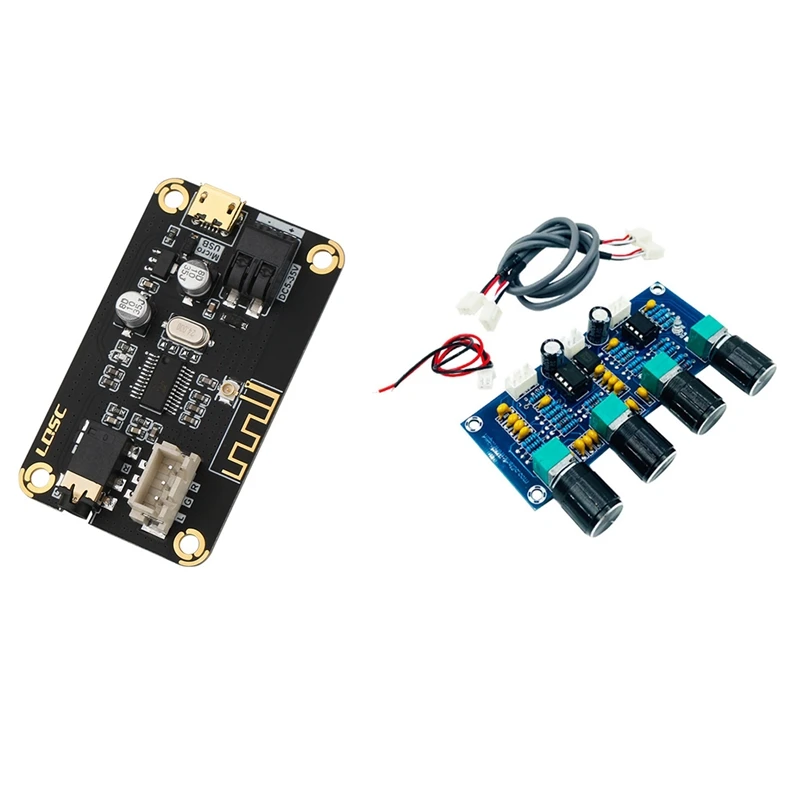 1 Pcs NE5532 Digital Power Amplifier Preamp Tone Board &amp Bluetooth 4.2 MP3 Decoder Decoding Module | Электроника