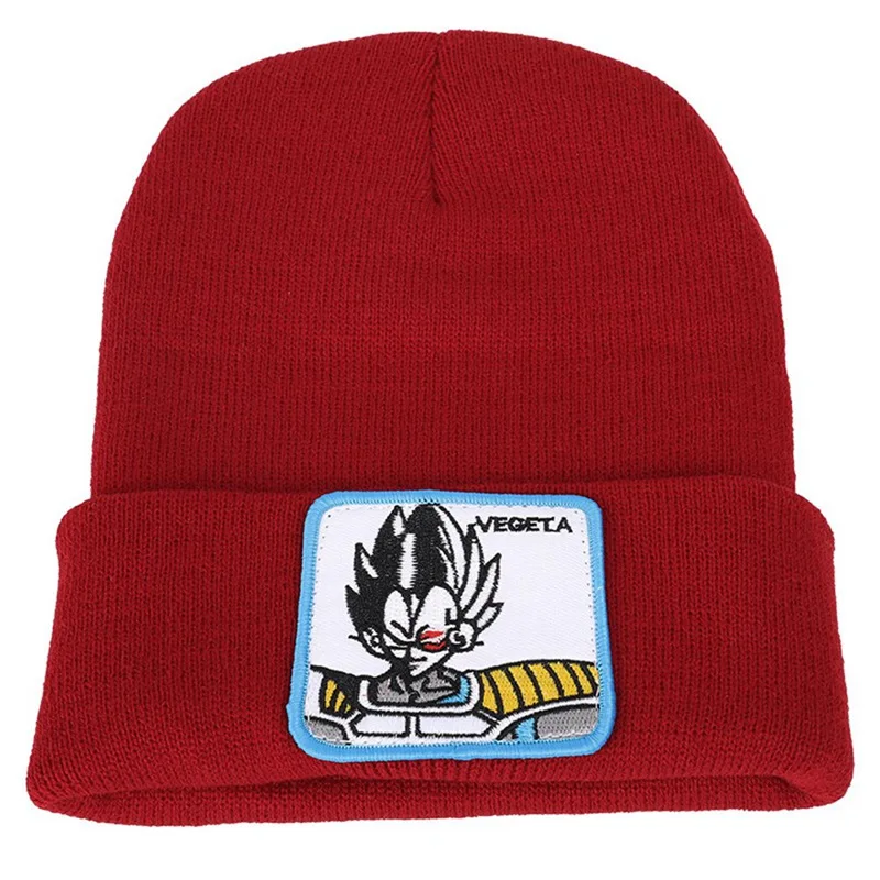 Аниме Dragon Ball Wukong, шапка Skullies, шапка в стиле хип-хоп, зимняя теплая шапка, Модная вязаная зимняя шапка, шапка унисекс, шапка в стиле хип-хоп