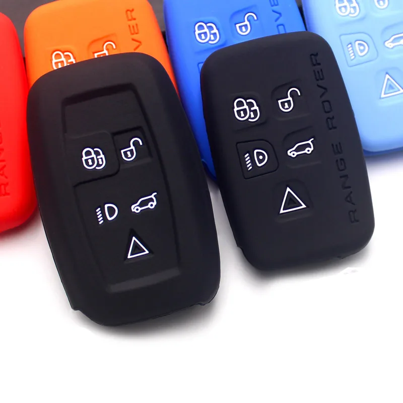 

Car Silicone Key Case For Land Rover Range Rover Aurora Freelander 2 Discovery 4 Old Range Rover Sport Silicone Key Accessories