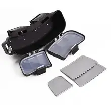 Коробка для хранения рыболовных снастей приманки ложки Крючки катушки сумка для хранения поясной ремень