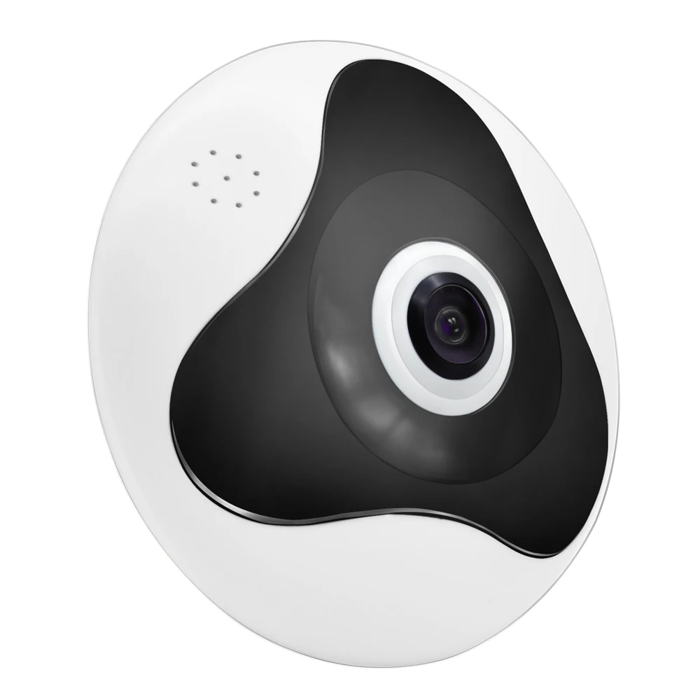OUERTECH 3D wifi 360 градусов двухсторонняя аудио панорамная VR 1.3MP рыбий глаз Беспроводная Смарт ip-камера поддержка 128g Домашняя безопасность - Цвет: only Camera