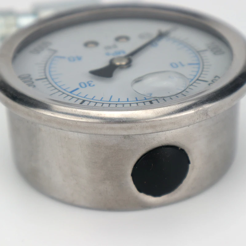 1PC High Pressure Airless Sprayer Pressure Gauge Tee Pipe Coupling Barometer Paint Spraying Machine Pressure Display Universal