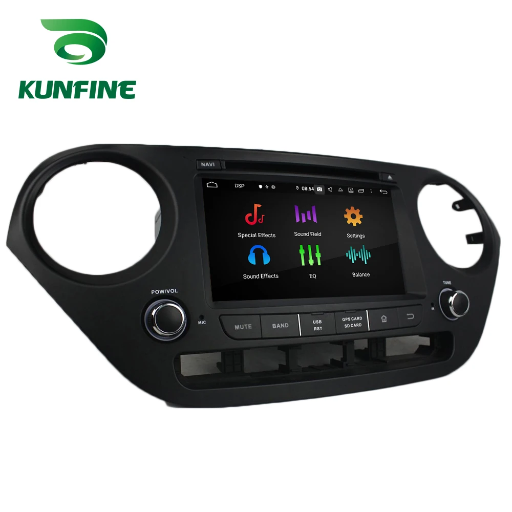 Discount Android 9.0 Octa Core 4GB RAM 64GB Rom Car DVD GPS Multimedia Player Car Stereo for HYUNDAI I10 2014 2015 Radio Headunit 3G 6